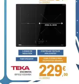 E.Leclerc TEKA Encimra IBF63210SSMBK oferta