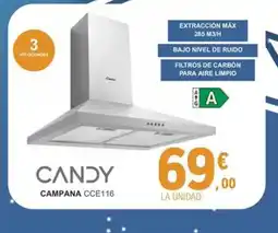 E.Leclerc CANDY Campana CCE116 oferta