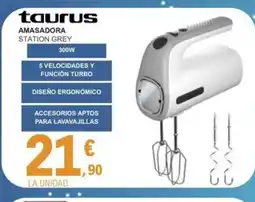 E.Leclerc TAURUS Amasadora station grey oferta