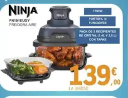 E.Leclerc NINJA Freidora aire FN101EUGY oferta