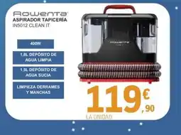E.Leclerc ROWENTA Aspirador tapiceria IN5012 oferta