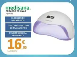 E.Leclerc MEDISANA Secador de uñas oferta