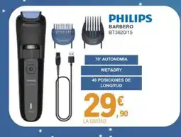 E.Leclerc PHILIPS Barbero BT3620/15 oferta
