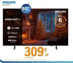 E.Leclerc PHILIPS 50PUS8010 oferta