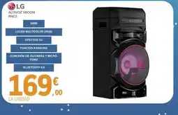 E.Leclerc LG Altavoz xboom oferta