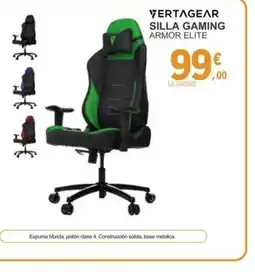 E.Leclerc VERTAGEAR Silla gaming armor elite oferta