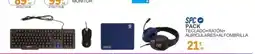 E.Leclerc SPC Pack teclado+ratón+ auriculares+alfombrilla oferta