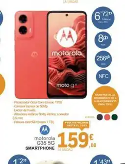 E.Leclerc MOTOROLA G35 5G Smartphone oferta