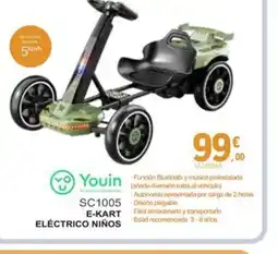 E.Leclerc YOUIN E-kart eléctrico niños oferta