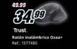 MediaMarkt TRUST Ratón inalámbrico Ozaa+ oferta