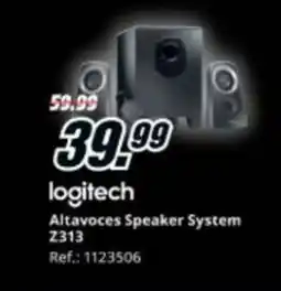 MediaMarkt LOGITECH Altavoces Speaker System oferta