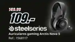 MediaMarkt STEELSERIES Auriculares gaming Arctis Nova 5 oferta