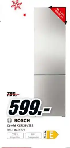 MediaMarkt BOSCH Combi KGN39VIEB oferta
