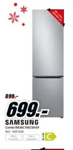 MediaMarkt SAMSUNG Combi RB38C705C59/EF oferta