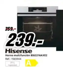 MediaMarkt HISENSE Horno multifunción BI62216AXE2 oferta