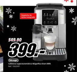 MediaMarkt DELONGHI Cafetera superautomática Magnifica Start Milk oferta