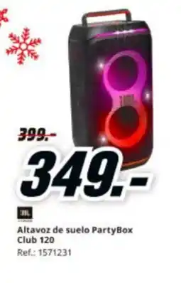 MediaMarkt JBL Altavoz de suelo PartyBox Club 120 oferta