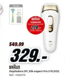 MediaMarkt BRAUN Depiladora IPL Silk-expert Pro 5 PL5152 oferta