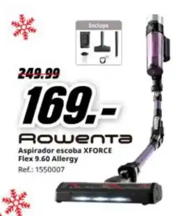 MediaMarkt ROWENTA Aspirador escoba XFORCE Flex 9.60 Allergy oferta