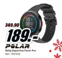 MediaMarkt POLAR Reloj deportivo Pacer Pro oferta
