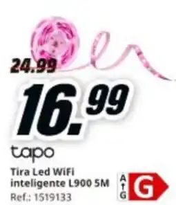MediaMarkt TAPO Tira Led WiFi inteligente L900 5MG oferta
