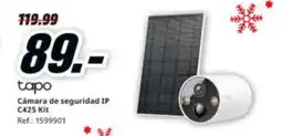 MediaMarkt TAPO Cámara de seguridad IP C425 Kit oferta
