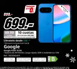 MediaMarkt GOOGLE Pixel 10 5G oferta