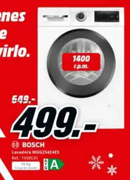 MediaMarkt BOSCH Lavadora WGG254Z4ES oferta
