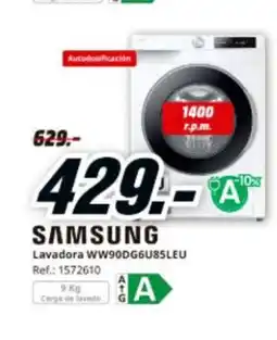 MediaMarkt SAMSUNG Lavadora GD 4105-S oferta