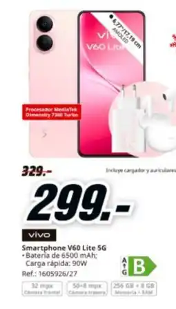 MediaMarkt VIVO Smartphone V60 Lite 5G oferta