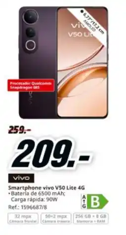 MediaMarkt VIVO Smartphone vivo V50 Lite 4G oferta