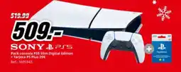 MediaMarkt SONY PS5 Pack consola PSS Slim Digital Edition oferta