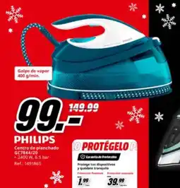 MediaMarkt PHILIPS Centro de planchado GC7844/20 oferta