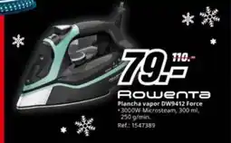 MediaMarkt ROWENTA Plancha vapor DW9412 Force oferta