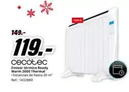 MediaMarkt CECOTEC Emisor térmico Ready Warm 2000 Thermal oferta