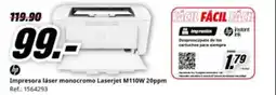 MediaMarkt HP Impresora láser monocromo Laserjet M110W 20ppm oferta