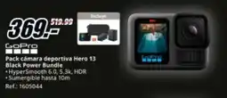 MediaMarkt GOPRO Pack cámara deportiva Hero 13 Black Power Bundle oferta