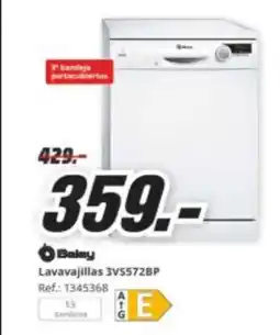 MediaMarkt BALAY Lavavajillas 3V5572BP oferta