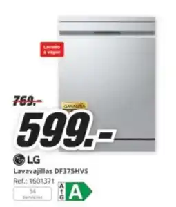 MediaMarkt LG Lavavajillas DF375HVS oferta