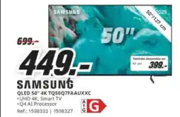 MediaMarkt SAMSUNG QLED 50" 4K TQ50Q7FAAUXXC oferta