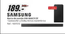MediaMarkt SAMSUNG Barra de sonido HW-866CF/ZF oferta