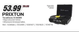 MediaMarkt PRIXTON Tocadiscos VC400BK oferta