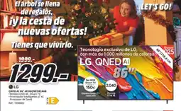 MediaMarkt LG QNED AI 86" 4K 86QNED82A6B oferta