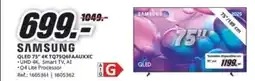 MediaMarkt SAMSUNG QLED 75" 4K TQ75Q6FAAUXXC oferta