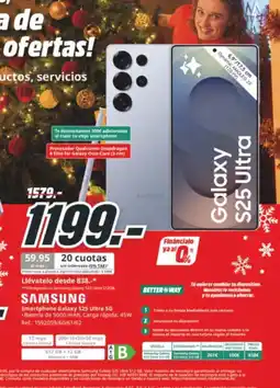 MediaMarkt SAMSUNG Smartphone Galaxy S25 Ultra 5G oferta