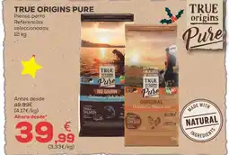 Kiwoko TRUE ORIGINS PURE Pienso perro Referencias oferta