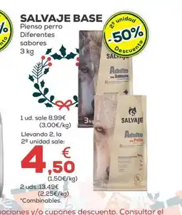 Kiwoko SALVAJE BASE Pienso perro Diferentes sabores oferta