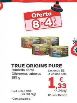Kiwoko TRUE ORIGINS PURE Húmedo perro Diferentes sabores oferta