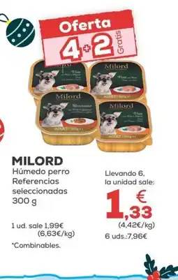 Kiwoko MILORD Húmedo perro Referencias seleccionadas oferta