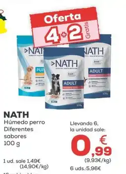 Kiwoko NATH Húmedo perro Diferentes sabores oferta